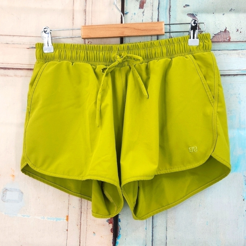 Albion‎ Chartreuse Running Shorts